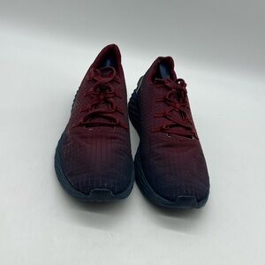 NOBULL Ripstop Men’s 10.5 Red Blue Cabernet Mesh Runner Atlantic Sneakers Shoes.